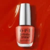 OPI Infinite Shine – Knock 'Em Red